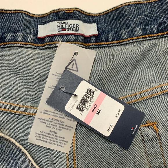 Tommy Hilfiger Classic Straight Jeans 40 NEW - Picture 6 of 7